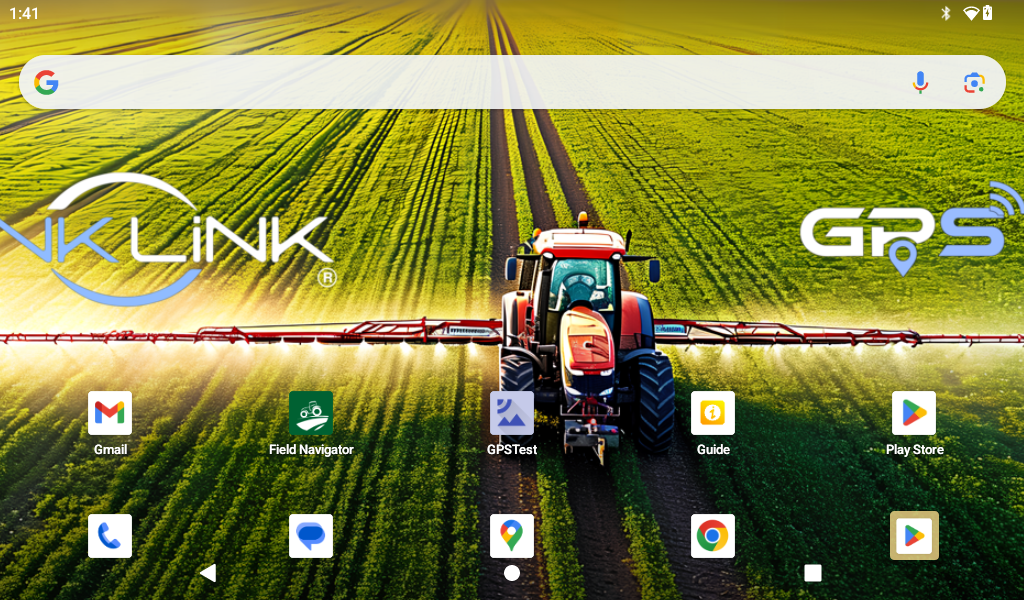 VKLink U320 Field Navigator home screen